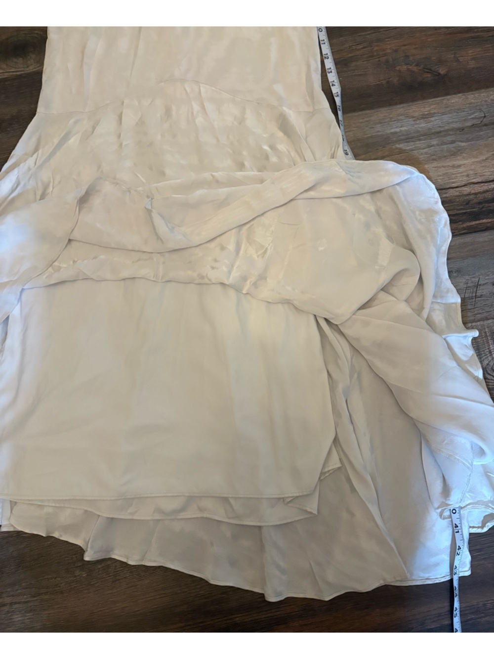 Silvia Tcherassi Ivory Maxi Mermaid Skirt - Picture 8 of 8